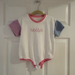 Maxwell Monograms Reese Colorblock Bubble